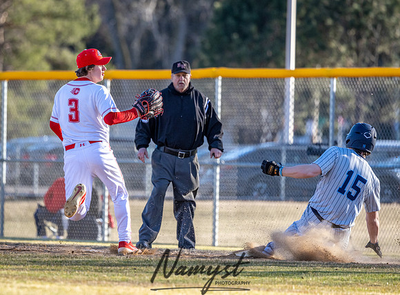 Centennial vs Blaine Varsity Baseball 1121