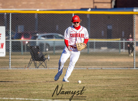 Centennial vs Blaine Varsity Baseball 1137