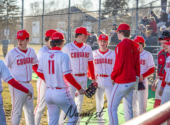 Centennial vs Blaine Varsity Baseball 1169
