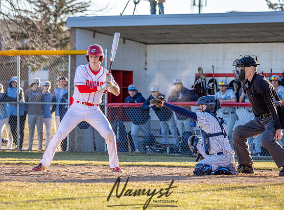 Centennial vs Blaine Varsity Baseball 1208