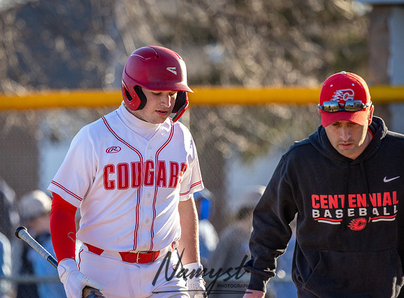 Centennial vs Blaine Varsity Baseball 1227