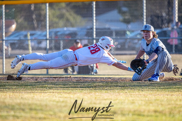 Centennial vs Blaine Varsity Baseball 1230