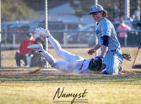 Centennial vs Blaine Varsity Baseball 1232