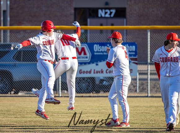 Centennial vs Blaine Varsity Baseball 1287