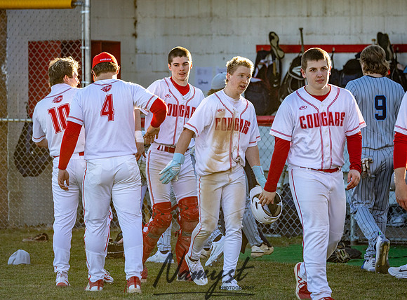 Centennial vs Blaine Varsity Baseball 1301