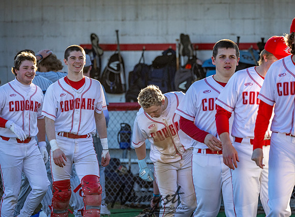 Centennial vs Blaine Varsity Baseball 1303
