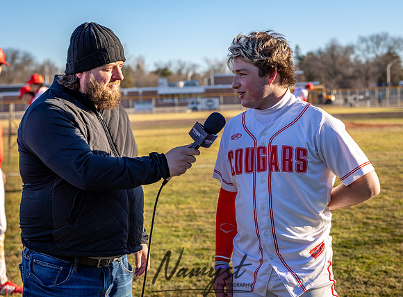 Centennial vs Blaine Varsity Baseball 1317
