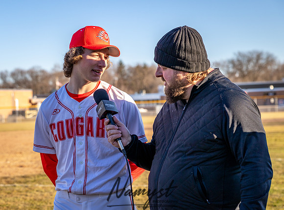 Centennial vs Blaine Varsity Baseball 1330