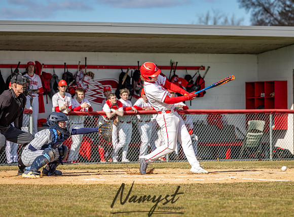 Centennial vs Blaine Varsity Baseball 293