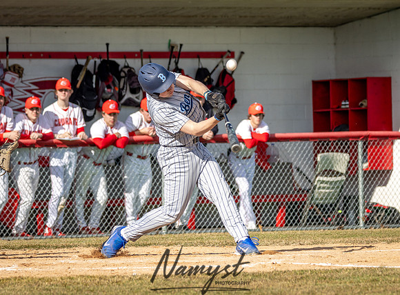 Centennial vs Blaine Varsity Baseball 350