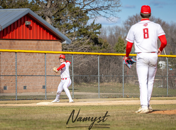 Centennial vs Blaine Varsity Baseball 377