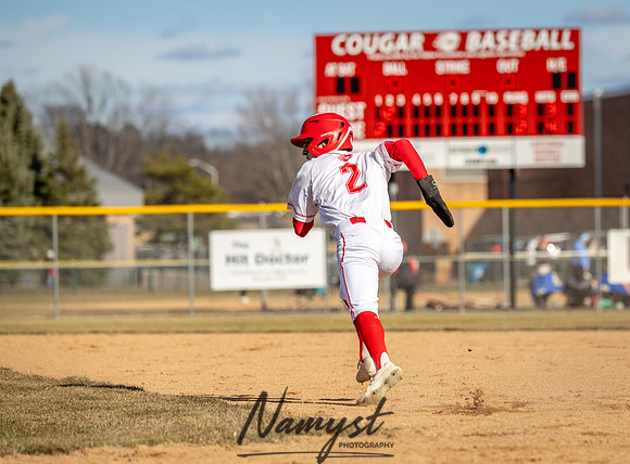 Centennial vs Blaine Varsity Baseball 511