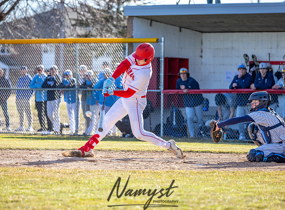 Centennial vs Blaine Varsity Baseball 650