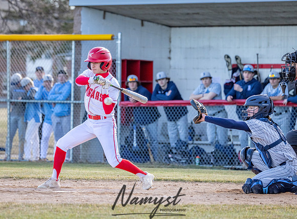 Centennial vs Blaine Varsity Baseball 805