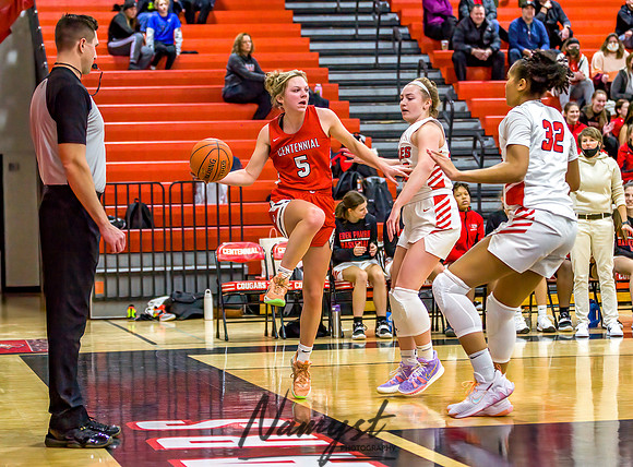 Centennial vs Eden Prairie Girls Varsity Basketball 057