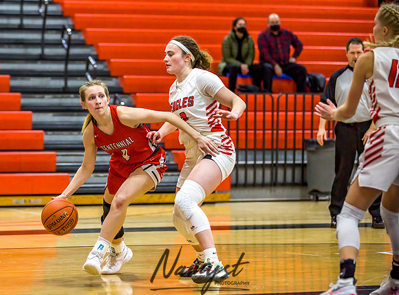 Centennial vs Eden Prairie Girls Varsity Basketball 095