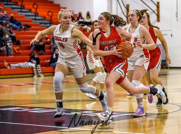 Centennial vs Eden Prairie Girls Varsity Basketball 097