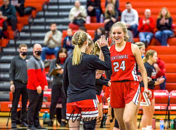 Centennial vs Eden Prairie Girls Varsity Basketball 007