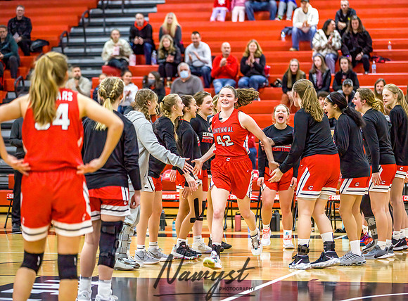 Centennial vs Eden Prairie Girls Varsity Basketball 013