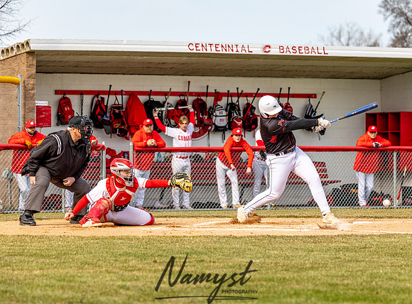 Centennial vs Maple Grove Varsity Baseball 471