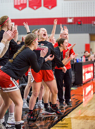 Centennial vs Andover Girls Varsity Basketball 104