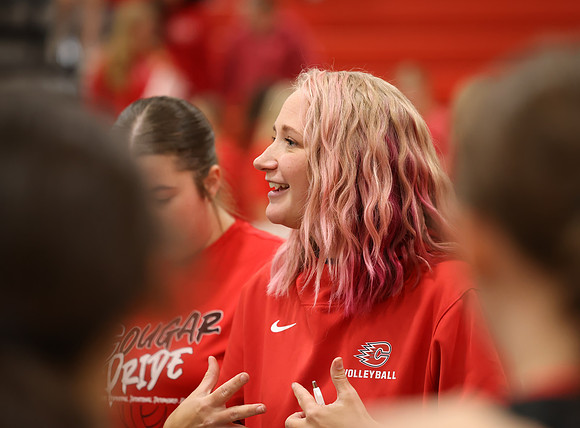 Centennial vs Blaine Girls Varsity Volleyball 354