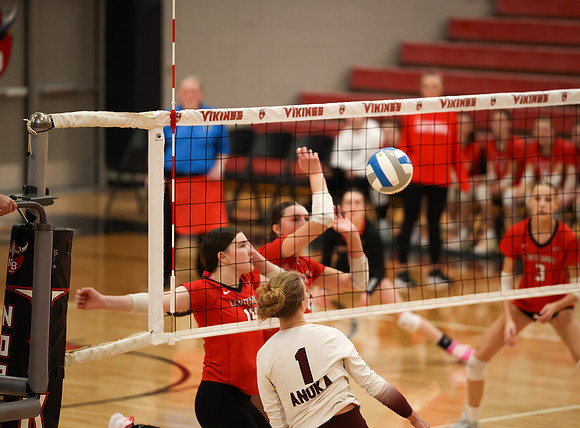 Centennial vs Anoka Girls Varsity Volleyball 323