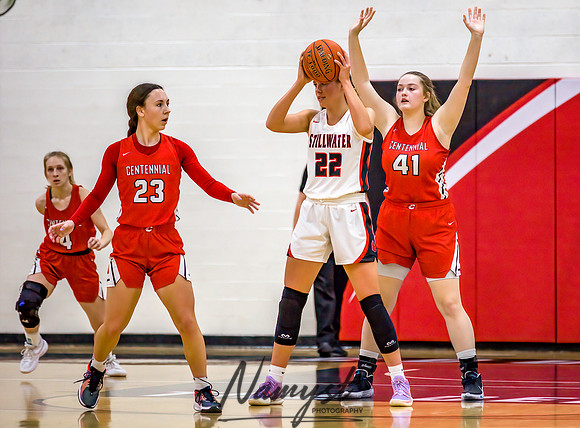 Centennial vs Stillwater Girls Varsity Basketball 055