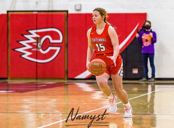 Centennial vs Stillwater Girls Varsity Basketball 060