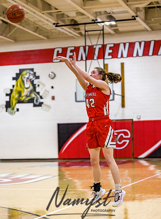 Centennial vs Stillwater Girls Varsity Basketball 071