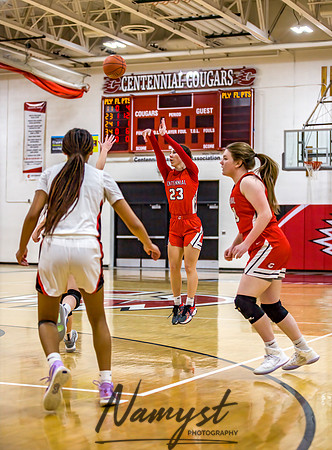 Centennial vs Stillwater Girls Varsity Basketball 131