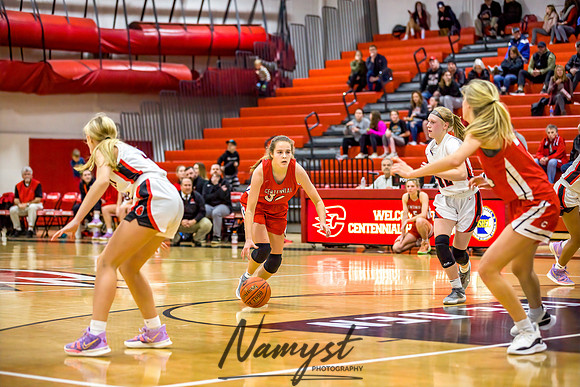 Centennial vs Stillwater Girls Varsity Basketball 141
