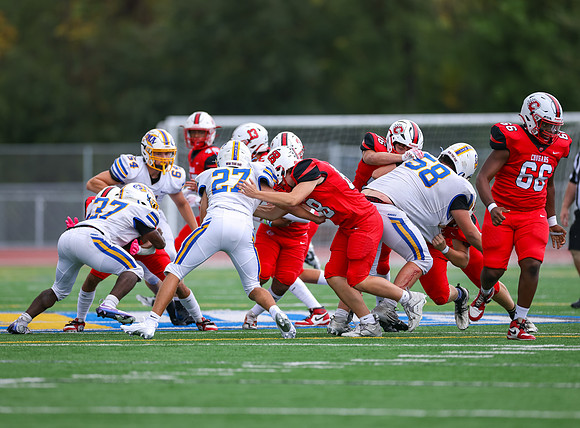 Centennial vs STMA JV Football 196