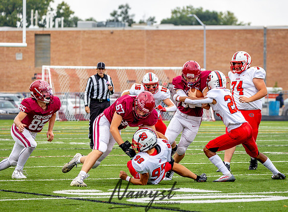 Centennial vs Maple Grove JV Football 89