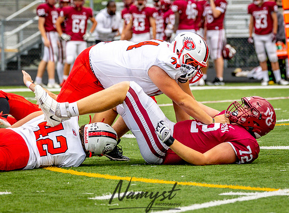 Centennial vs Maple Grove JV Football 209