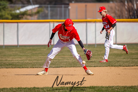 Centennial vs Maple Grove 9th Grade Baseball 32