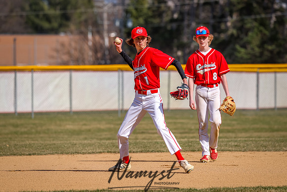 Centennial vs Maple Grove 9th Grade Baseball 34