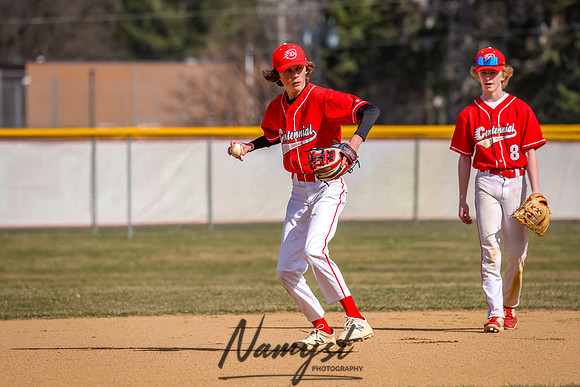 Centennial vs Maple Grove 9th Grade Baseball 33