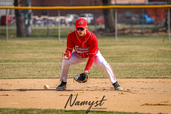Centennial vs Maple Grove 9th Grade Baseball 95