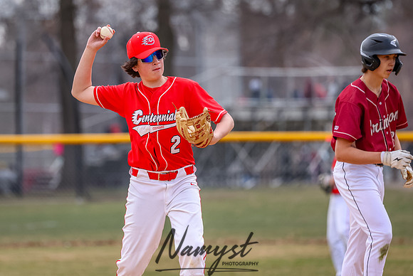 Centennial vs Maple Grove 9th Grade Baseball 316