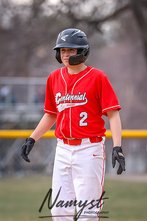 Centennial vs Maple Grove 9th Grade Baseball 347