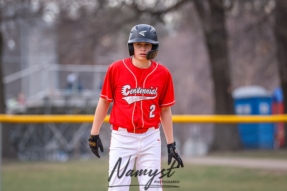 Centennial vs Maple Grove 9th Grade Baseball 346