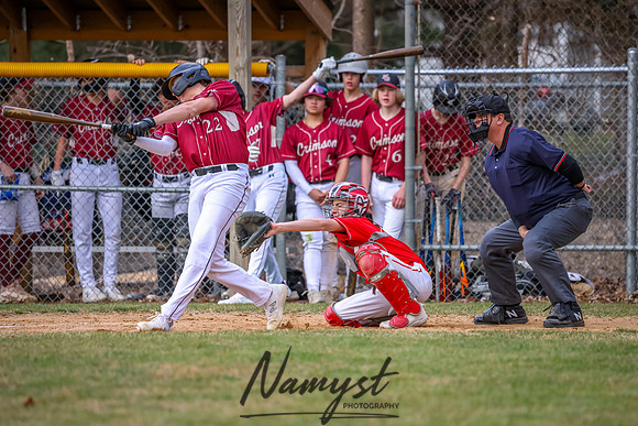 Centennial vs Maple Grove 9th Grade Baseball 358