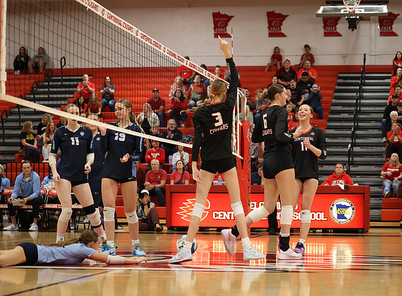 Centennial vs Blaine Girls Varsity Volleyball 12