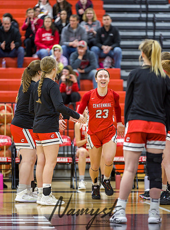 Centennial vs Cambridge-Isanti Girls Varsity Basketball 029