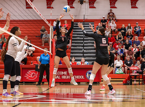 Centennial vs Coon Rapids Girls Varsity Volleyball 17