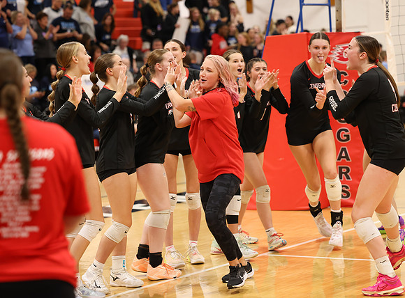 Centennial vs Blaine Girls Varsity Volleyball 351