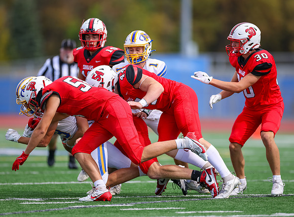 Centennial vs STMA JV Football 310
