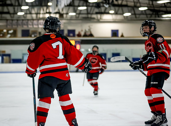 Centennial vs Cambridge Isanti Hockey 94