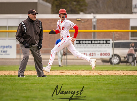 Centennial vs Armstrong Varsity Baseball_1342